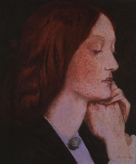 Dante Gabriel Rossetti Portrait of Elizabeth Siddal Sweden oil painting art